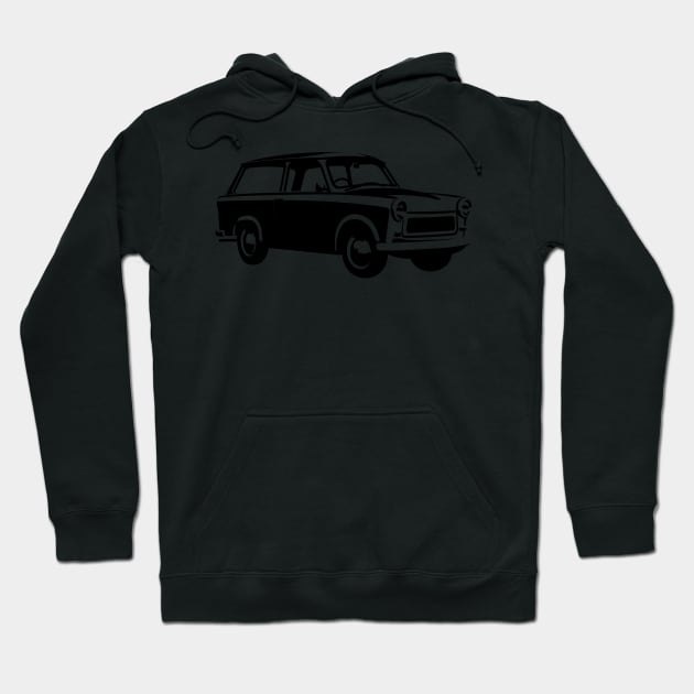 Trabant 601 estate car Hoodie by GetThatCar